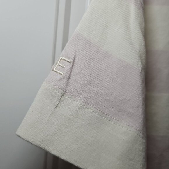 Everlane Striped Collared Polo Shirt Size XS New Organic Cotton Preppy Office - Picture 6 of 8